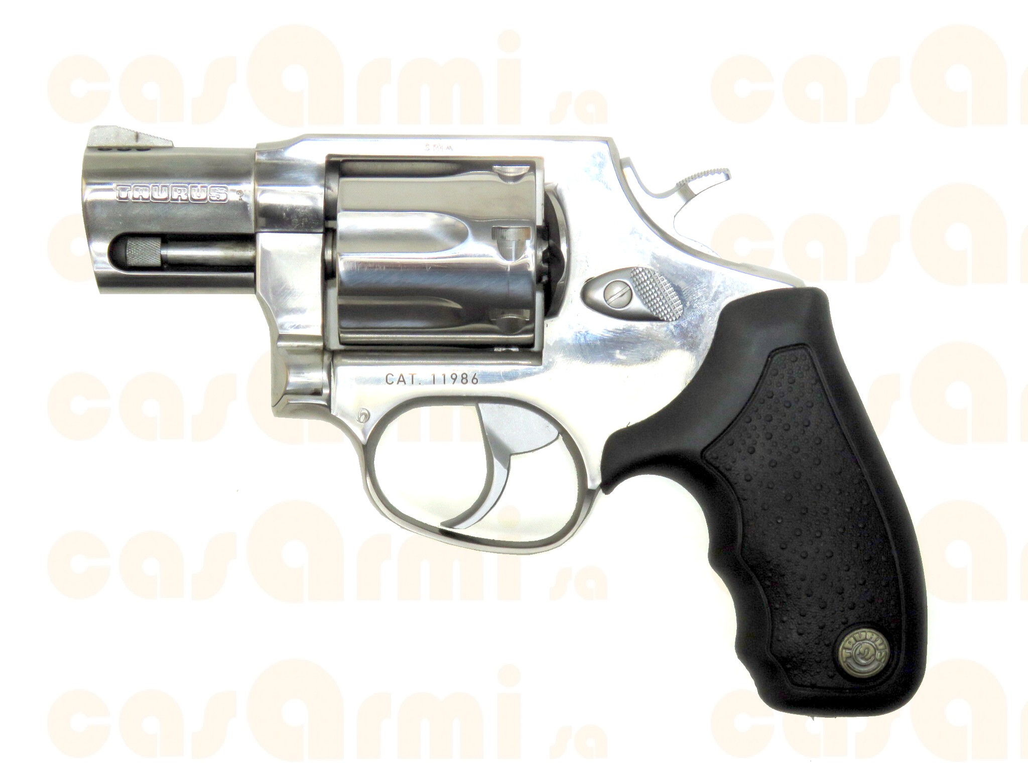 Taurus mod. 617 omp. 2 pollici  inox, con scatola originale e fodero in cuoio .357 Magnum